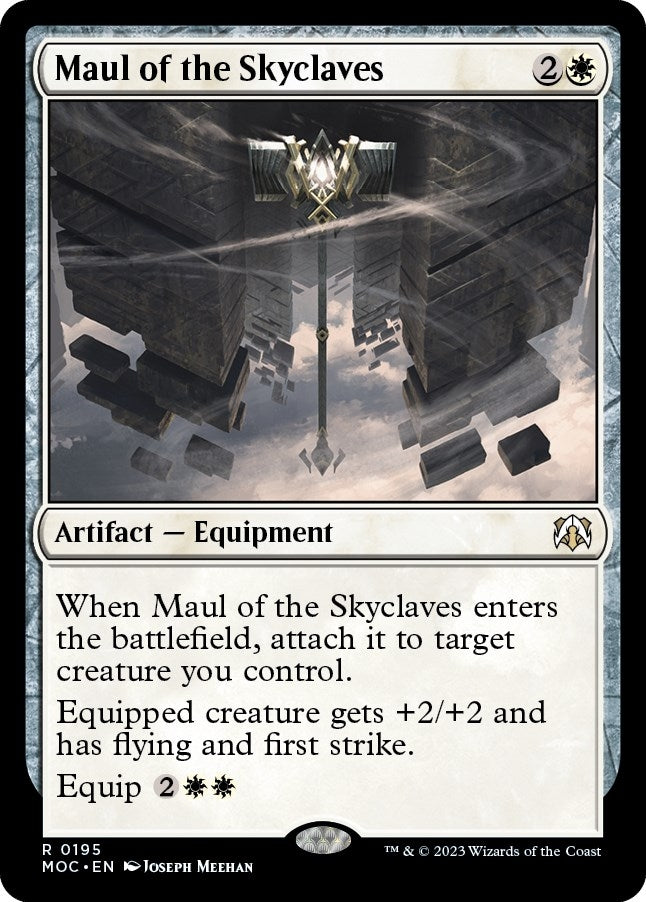 Image for Maul of the Skyclaves (Commander: March of the Machine) (195) - Magic: The Gathering