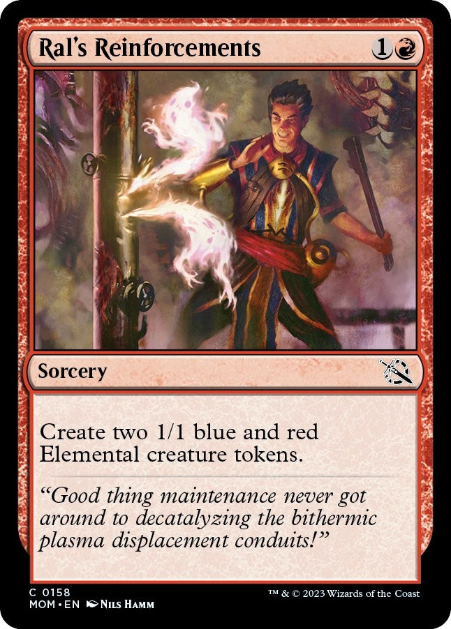 Image for Ral's Reinforcements (March of the Machine) (158) - Magic: The Gathering