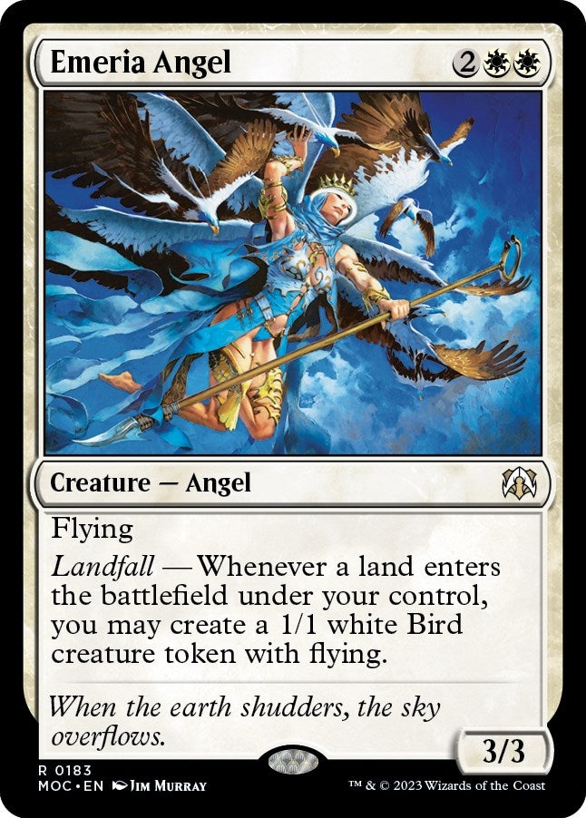 Image for Emeria Angel (Commander: March of the Machine) (183) - Magic: The Gathering