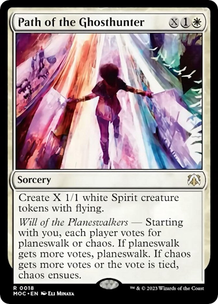 Image for Path of the Ghosthunter (Commander: March of the Machine) (18) - Magic: The Gathering