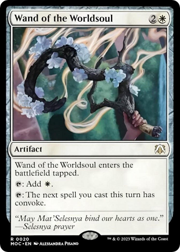 Image for Wand of the Worldsoul (Commander: March of the Machine) (20) - Magic: The Gathering