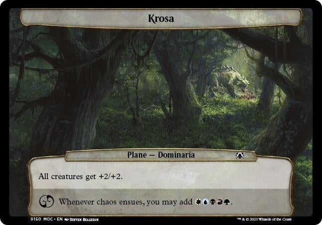 Image for Krosa (Planechase: March of the Machine) (150) - Magic: The Gathering