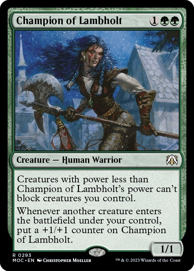 Image for Champion of Lambholt (Commander: March of the Machine) (293) - Magic: The Gathering