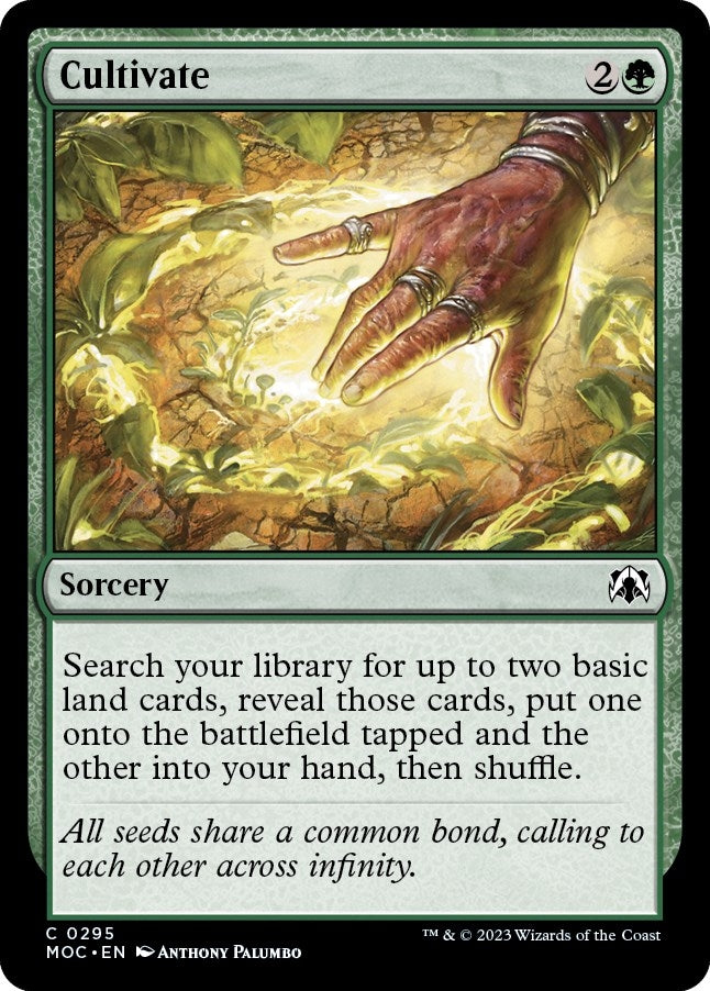 Image for Cultivate (Commander: March of the Machine) (295) - Magic: The Gathering