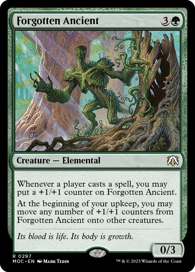 Image for Forgotten Ancient (Commander: March of the Machine) (297) - Magic: The Gathering