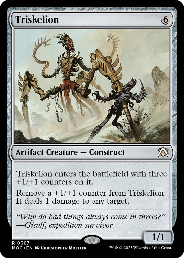 Image for Triskelion (Commander: March of the Machine) (387) - Magic: The Gathering