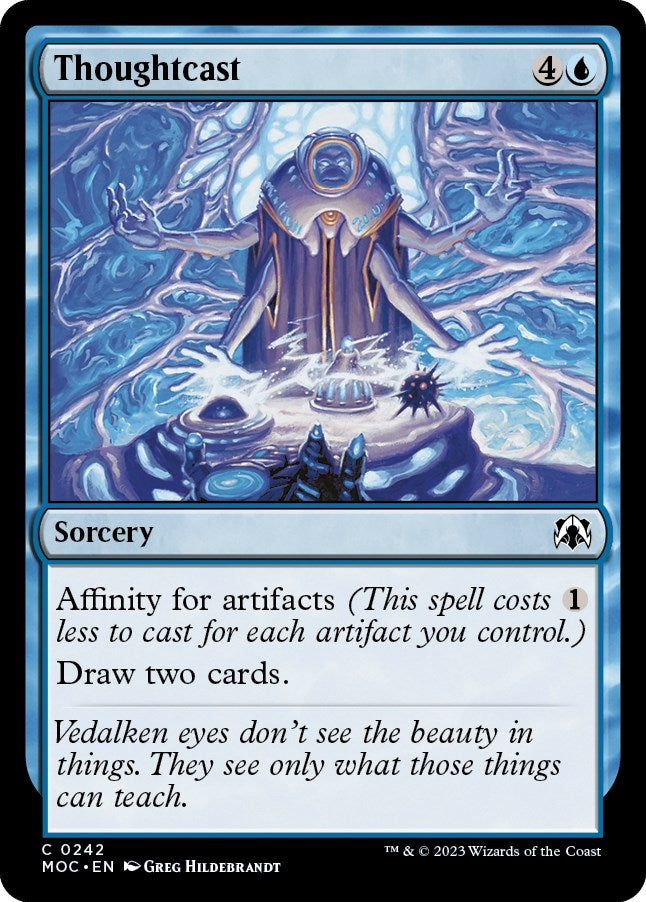 Image for Thoughtcast (Commander: March of the Machine) (242) - Magic: The Gathering
