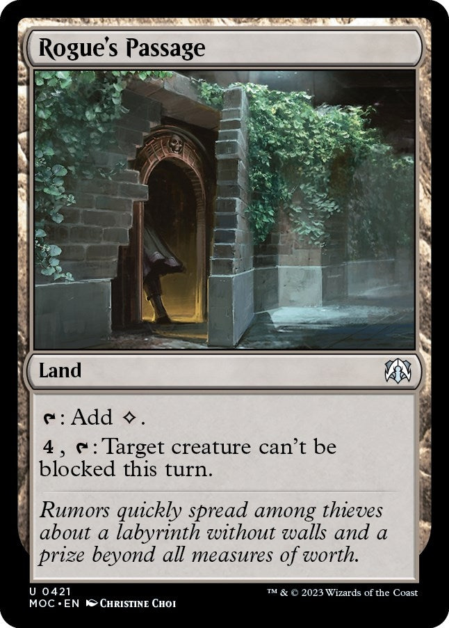 Image for Rogue's Passage (Commander: March of the Machine) (421) - Magic: The Gathering