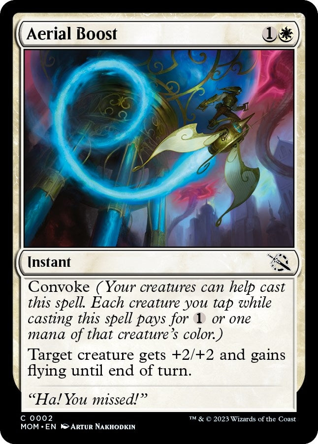 Image for Aerial Boost (March of the Machine) (2) - Magic: The Gathering