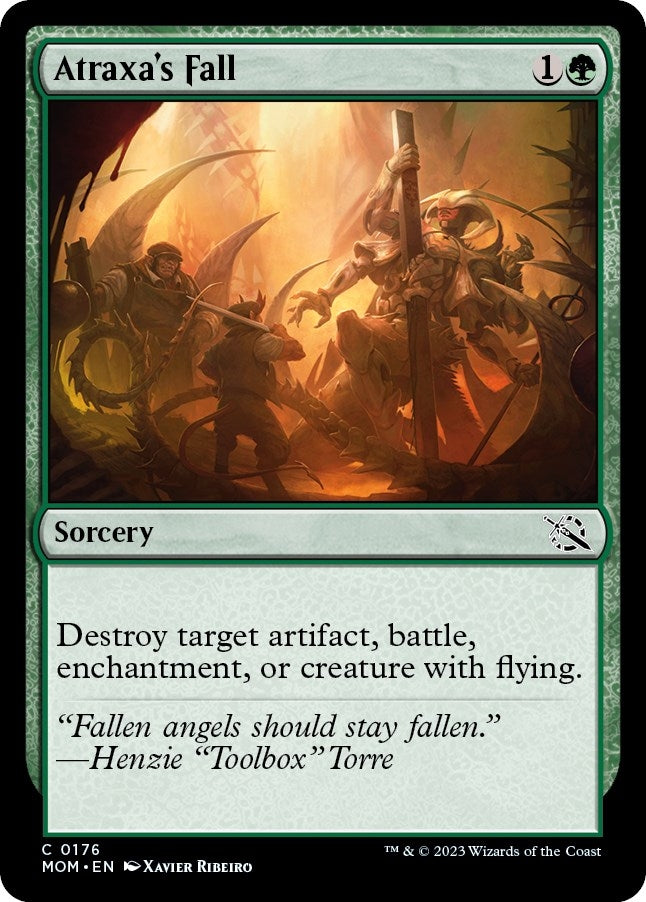 Image for Atraxa's Fall (March of the Machine) (176) - Magic: The Gathering