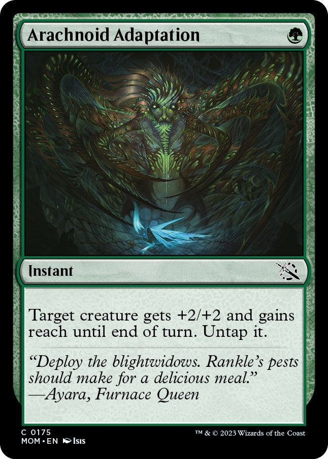 Image for Arachnoid Adaptation (March of the Machine) (175) - Magic: The Gathering