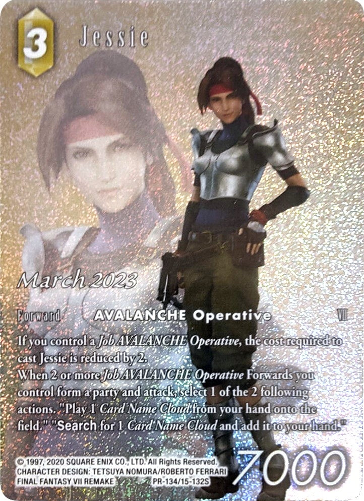 Image for Jessie (March 2023) (FF: Promo Cards) (PR-134/15-132S) - Final Fantasy TCG