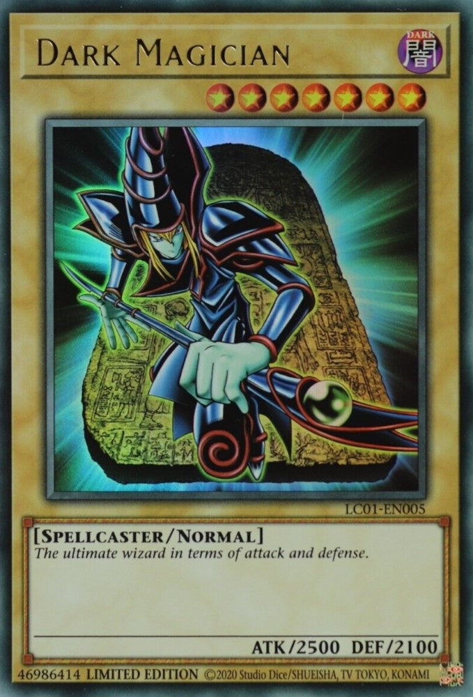 Image for Dark Magician (25th Anniversary Edition) (Legendary Collection: 25th Anniversary Edition) (LC01-EN005) - YuGiOh
