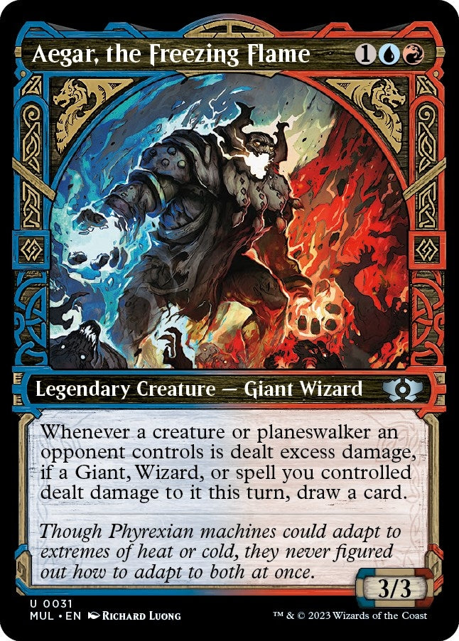 Image for Aegar, the Freezing Flame (March of the Machine: Multiverse Legends) (31) - Magic: The Gathering