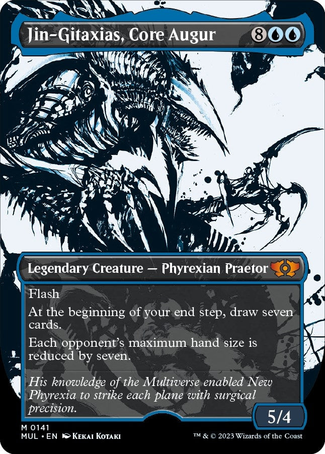 Image for Jin-Gitaxias, Core Augur (Halo Foil) (March of the Machine: Multiverse Legends) (141) - Magic: The Gathering