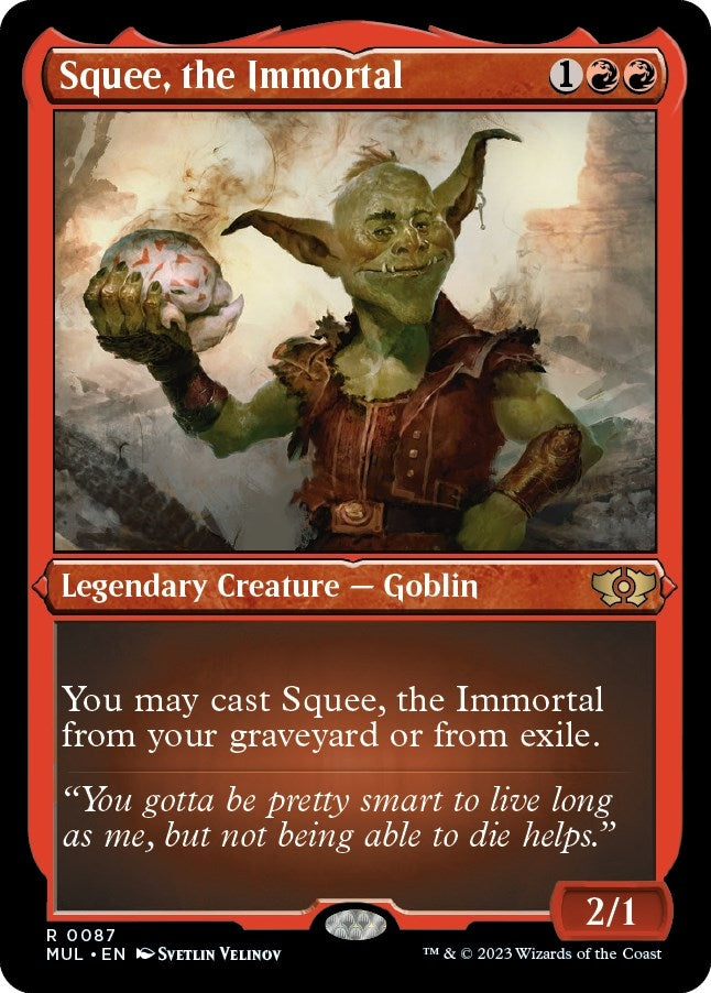 Image for Squee, the Immortal (Foil Etched) (March of the Machine: Multiverse Legends) (87) - Magic: The Gathering