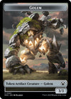Image for Golem // Blood Double-sided Token (Commander: March of the Machine) (37 // 32) - Magic: The Gathering