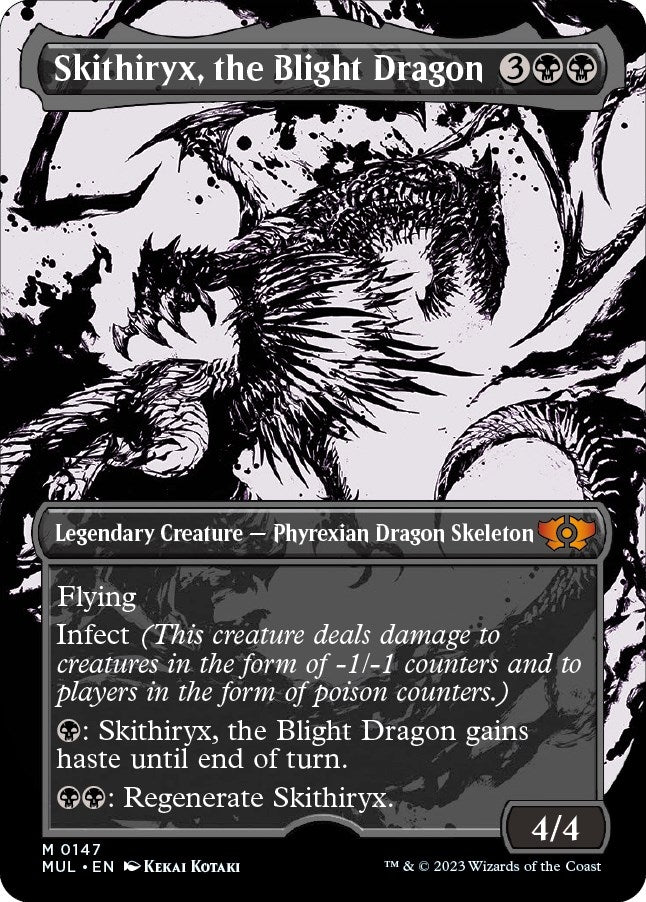 Image for Skithiryx, the Blight Dragon (Halo Foil) (March of the Machine: Multiverse Legends) (147) - Magic: The Gathering