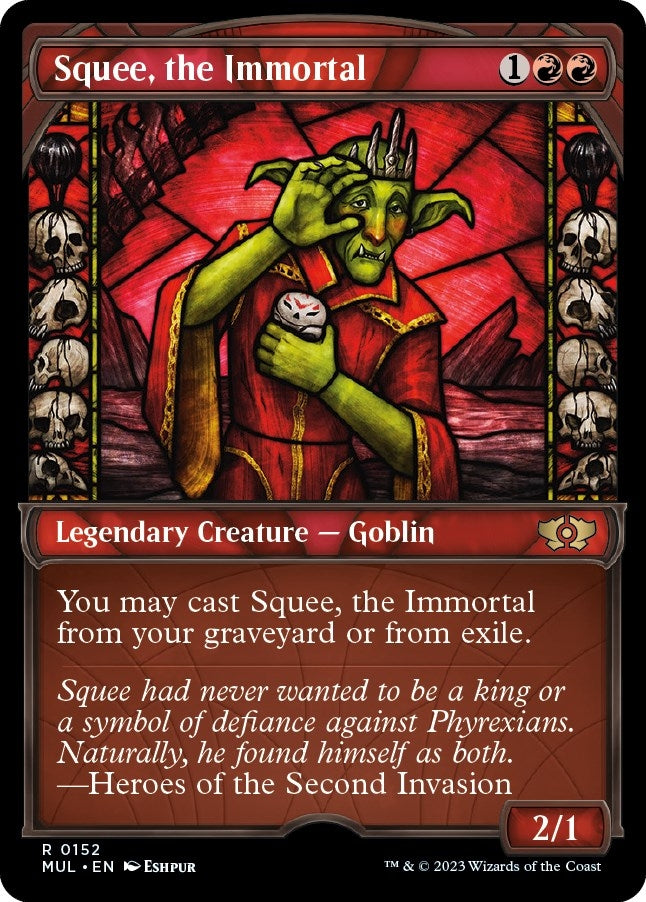 Image for Squee, the Immortal (Halo Foil) (March of the Machine: Multiverse Legends) (152) - Magic: The Gathering
