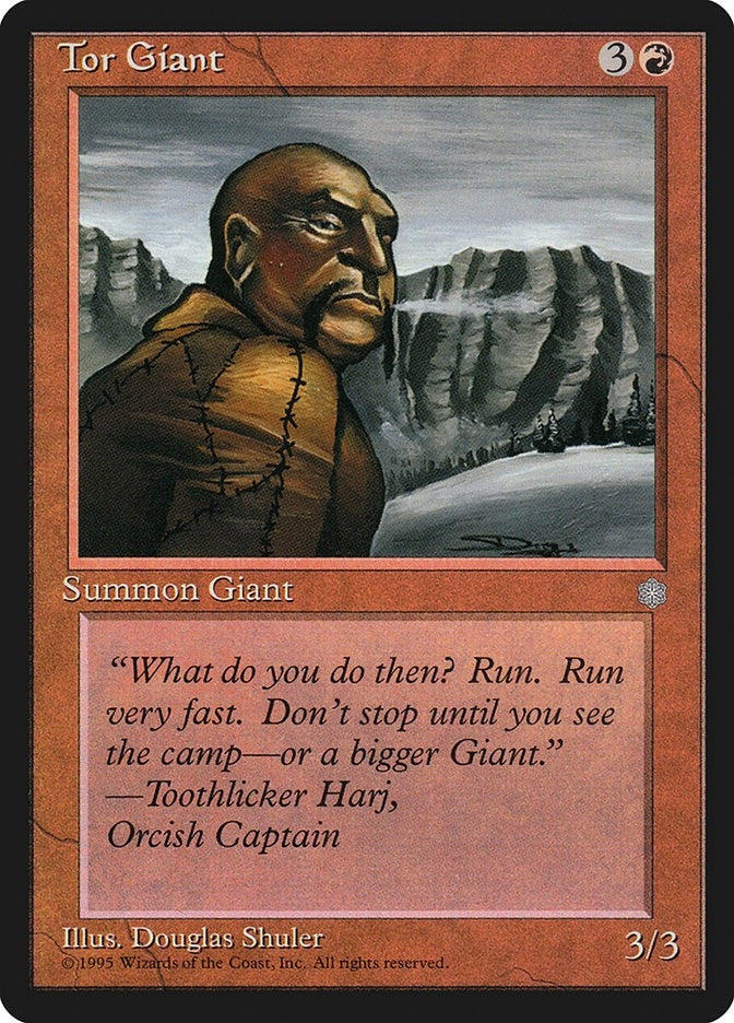 Image for Tor Giant (Ice Age) - Magic: The Gathering
