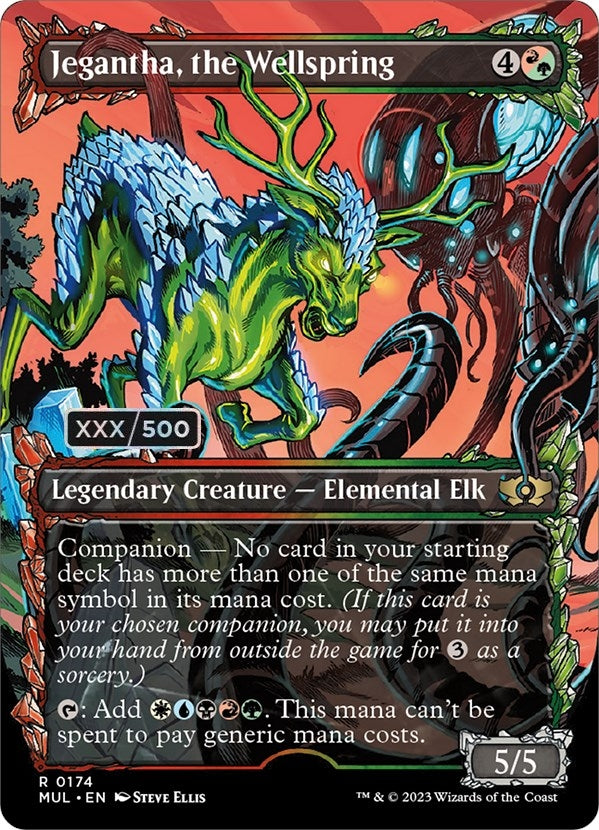 Image for Jegantha, the Wellspring (Serial Numbered) (March of the Machine: Multiverse Legends) (174) - Magic: The Gathering