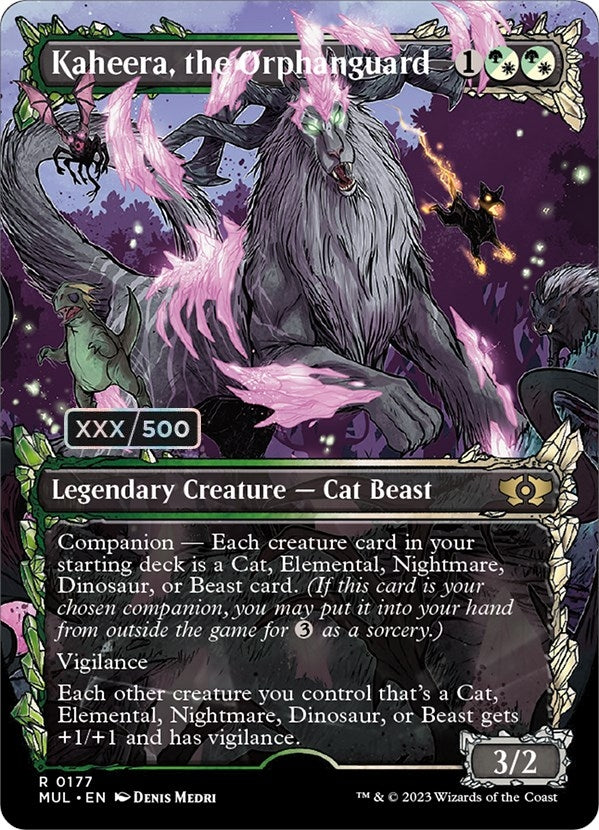 Image for Kaheera, the Orphanguard (Serial Numbered) (March of the Machine: Multiverse Legends) (177) - Magic: The Gathering