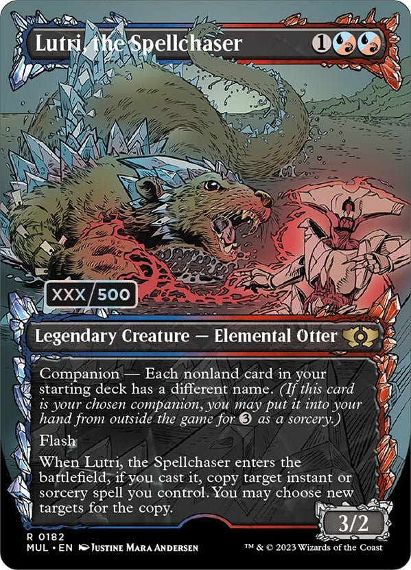 Image for Lutri, the Spellchaser (Serial Numbered) (March of the Machine: Multiverse Legends) (182) - Magic: The Gathering