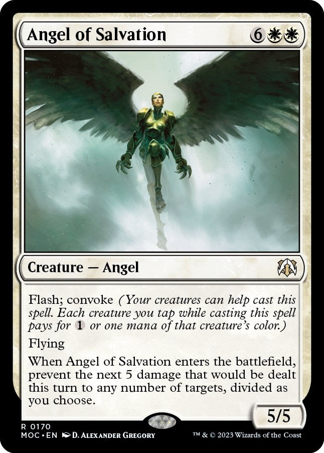 Image for Angel of Salvation (Commander: March of the Machine) (170) - Magic: The Gathering