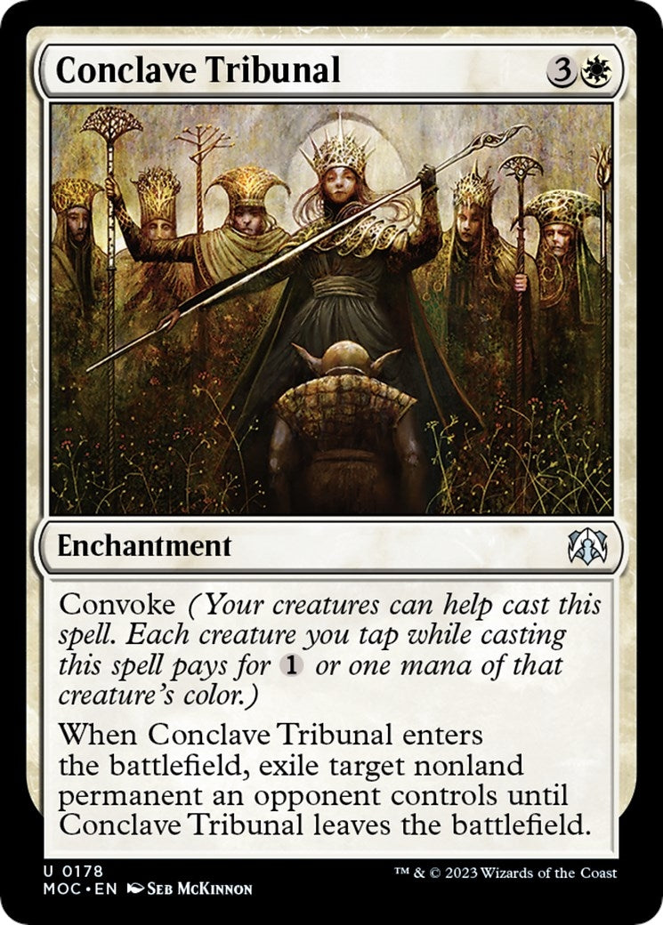 Image for Conclave Tribunal (Commander: March of the Machine) (178) - Magic: The Gathering