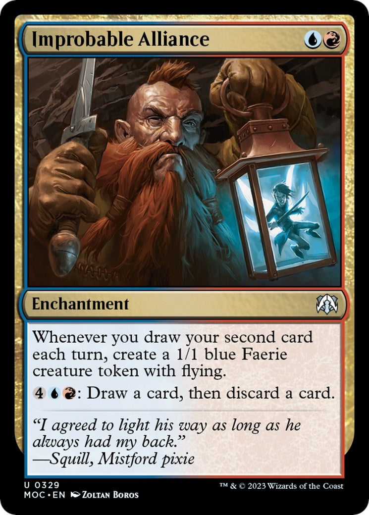 Image for Improbable Alliance (Commander: March of the Machine) (329) - Magic: The Gathering