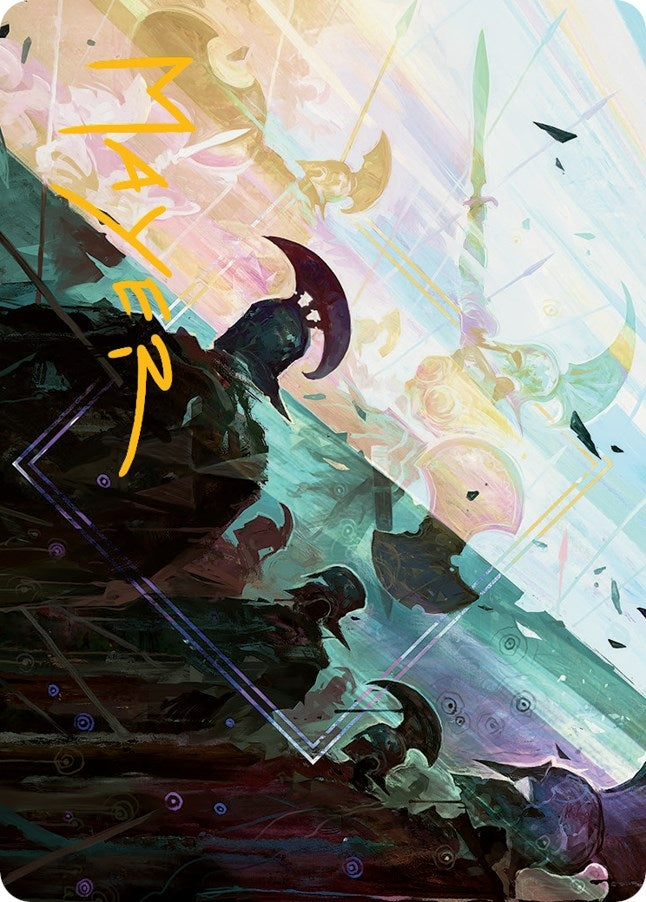 Image for Surge of Salvation Art Card (Gold-Stamped Signature) (Art Series: March of the Machine) (10) - Magic: The Gathering