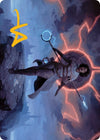 Image for Rona, Herald of Invasion Art Card (Gold-Stamped Signature) (Art Series: March of the Machine) (16) - Magic: The Gathering