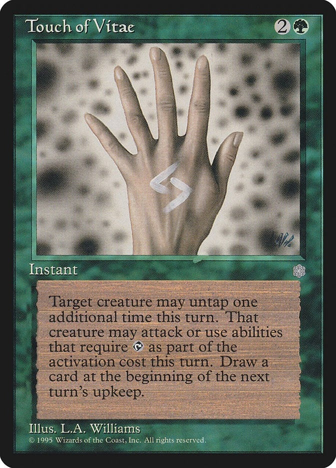 Image for Touch of Vitae (Ice Age) - Magic: The Gathering