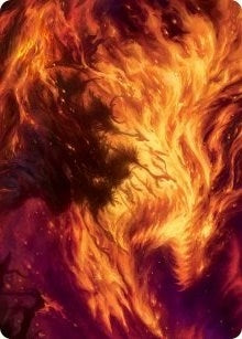 Image for Stoke the Flames Art Card (Art Series: March of the Machine) (38) - Magic: The Gathering
