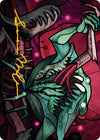 Image for Yargle, Glutton of Urborg Art Card (Gold-Stamped Signature) (Art Series: March of the Machine) (72) - Magic: The Gathering