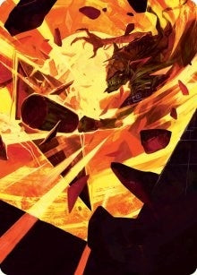 Image for Zada, Hedron Grinder Art Card (Art Series: March of the Machine) (75) - Magic: The Gathering