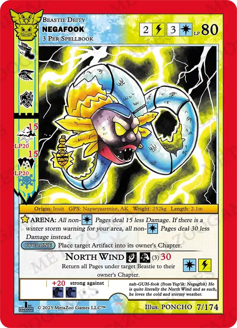Image for Negafook (Native: First Edition) (7/174) - MetaZoo