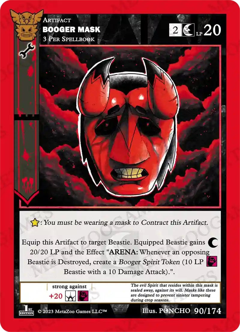 Image for Booger Mask (Native: First Edition) (90/174) - MetaZoo