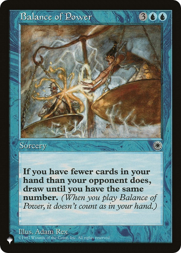 Image for Balance of Power (The List Reprints) - Magic: The Gathering