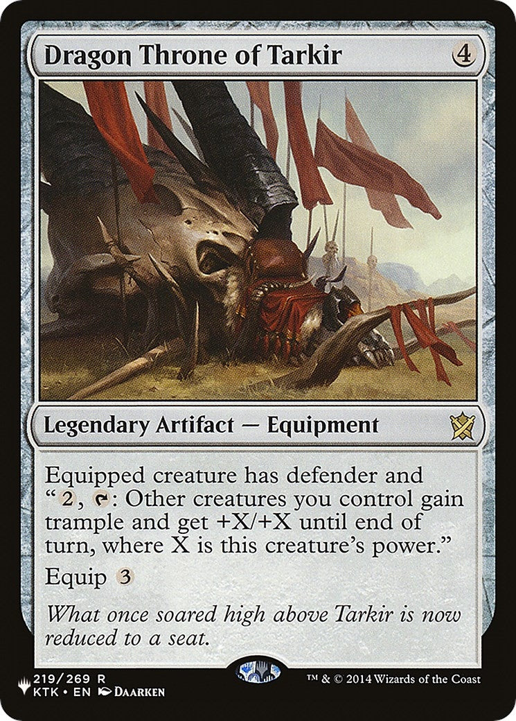 Image for Dragon Throne of Tarkir (The List Reprints) (219/269) - Magic: The Gathering