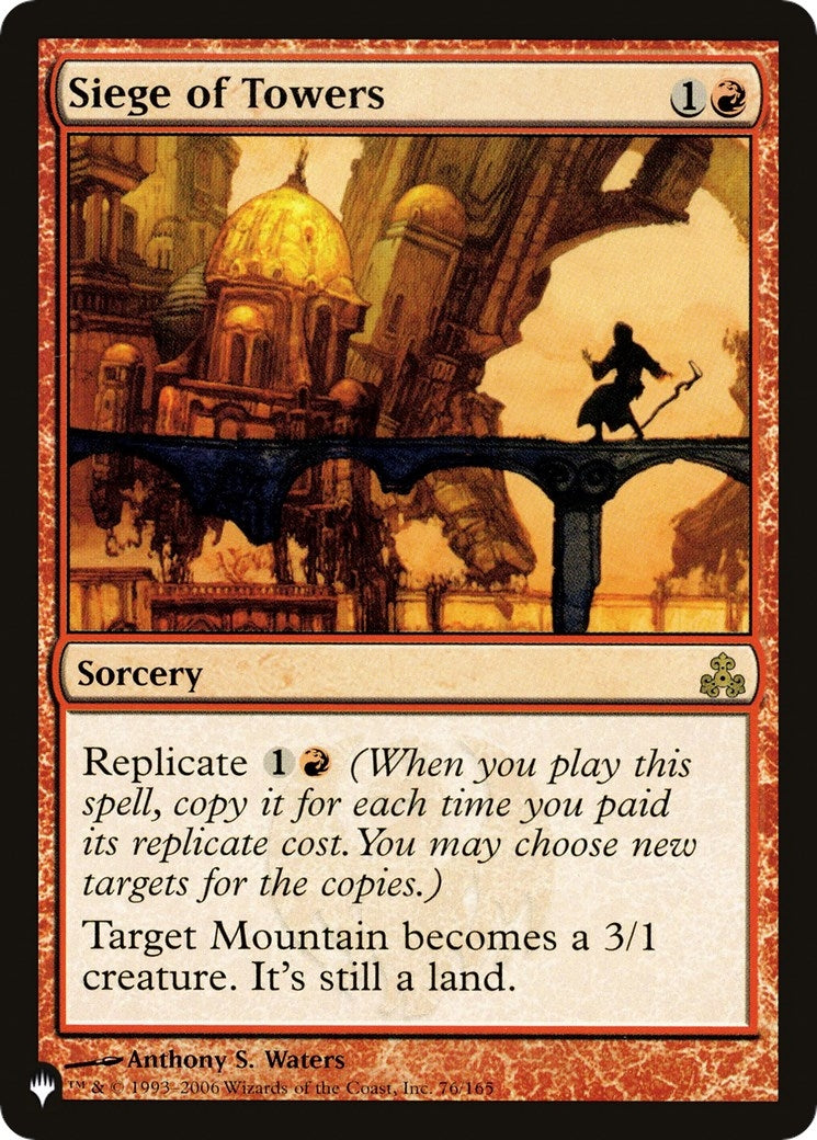Image for Siege of Towers (The List Reprints) (76/165) - Magic: The Gathering
