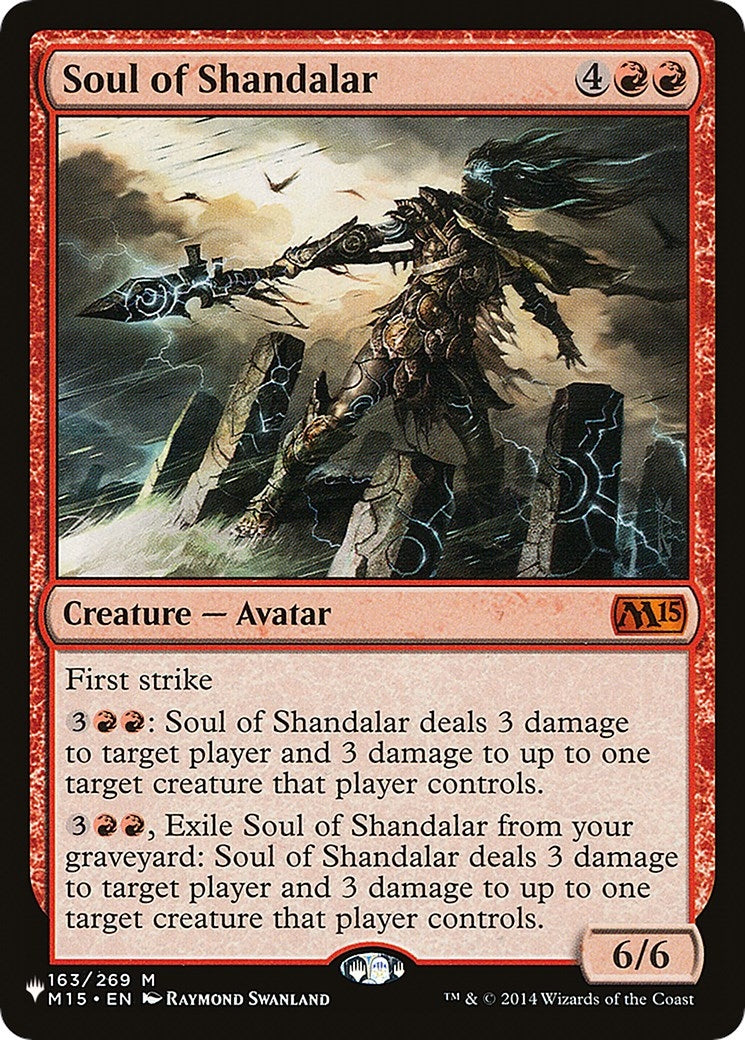 Image for Soul of Shandalar (The List Reprints) (163/269) - Magic: The Gathering