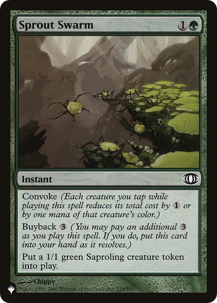 Image for Sprout Swarm (The List Reprints) (138/180) - Magic: The Gathering