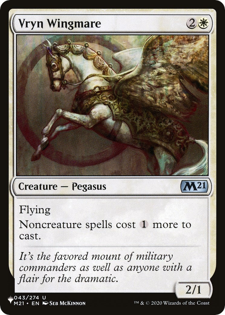 Image for Vryn Wingmare (The List Reprints) (043/274) - Magic: The Gathering
