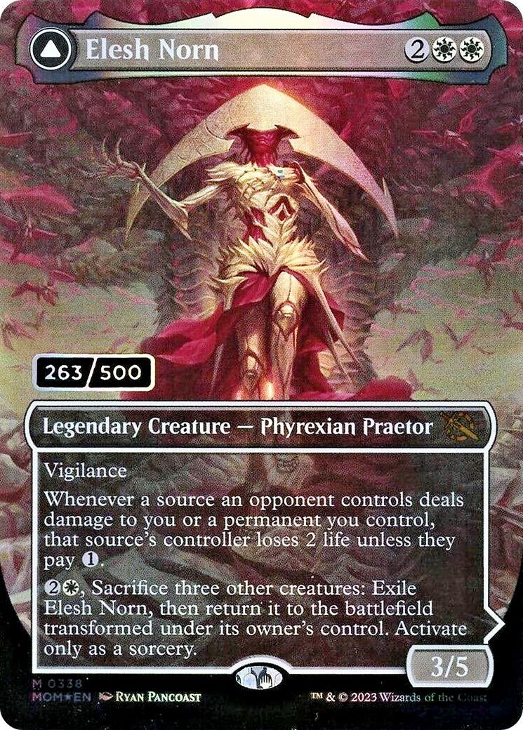 Image for Elesh Norn (Serial Numbered) (March of the Machine) (338) - Magic: The Gathering