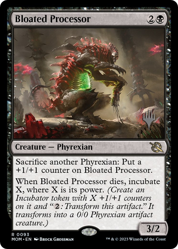 Image for Bloated Processor (Promo Pack: March of the Machine) (93) - Magic: The Gathering