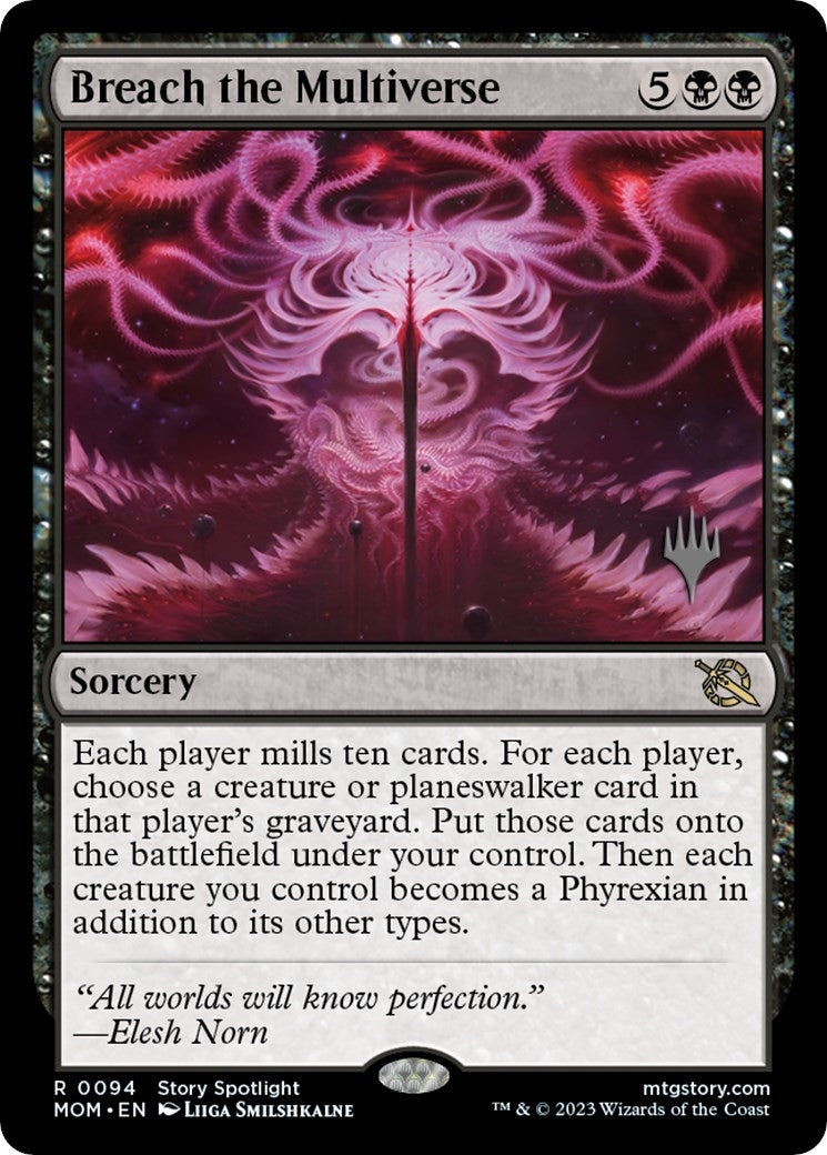 Image for Breach the Multiverse (Promo Pack: March of the Machine) (94) - Magic: The Gathering