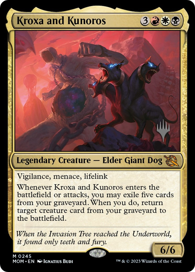 Image for Kroxa and Kunoros (Promo Pack: March of the Machine) (245) - Magic: The Gathering