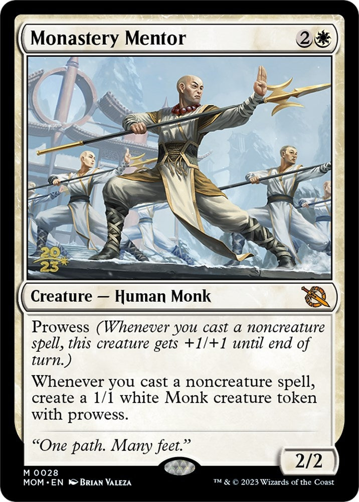 Image for Monastery Mentor (Prerelease Cards) (28) - Magic: The Gathering