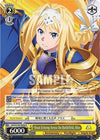 Image for Shout Echoing Across the Battlefield, Alice (Sword Art Online Animation 10th Anniversary) (SAO/S100-E006 R) - Weiss Schwarz